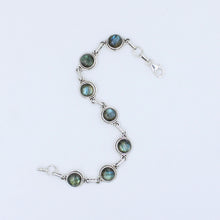 Blue Labradorite 925 Sterling Silver Bracelet