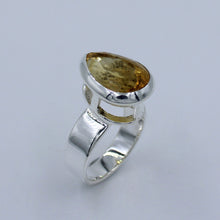Citrine 925 Silver Ring - Citrine Jewelry
