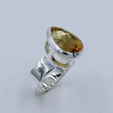 Citrine 925 Silver Ring - Citrine Jewelry