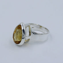 Citrine 925 Silver Ring - Citrine Jewelry