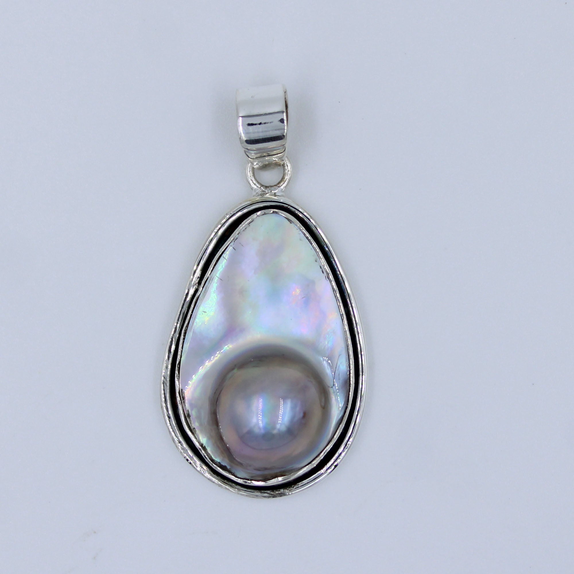 Mother of Pearl 925 Silver Jewelry Pendant