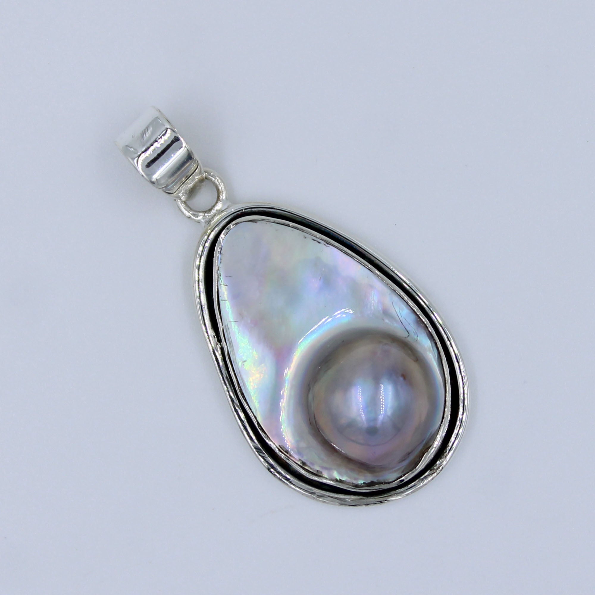 Mother of Pearl 925 Silver Jewelry Pendant