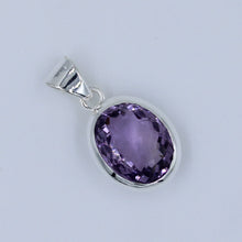 Purple Amethyst 925 Sterling Silver Handmade Jewelry Pendant