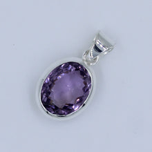 Purple Amethyst 925 Sterling Silver Handmade Jewelry Pendant