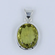 Lemon Quartz 925 Silver Handmade Silver Jewelry Pendant