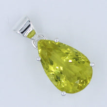 Lemon Quartz Designer Pendant
