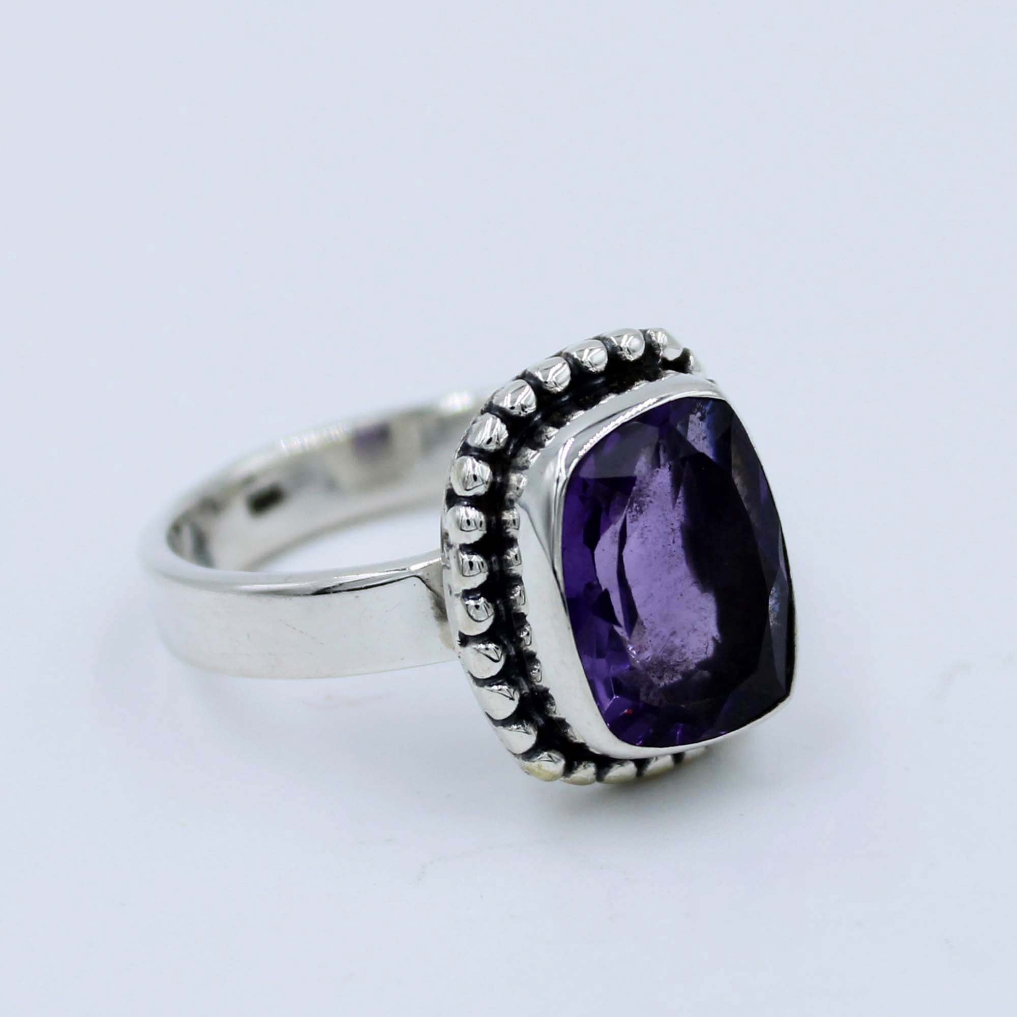 925 Sterling Silver Amethyst Jewelry