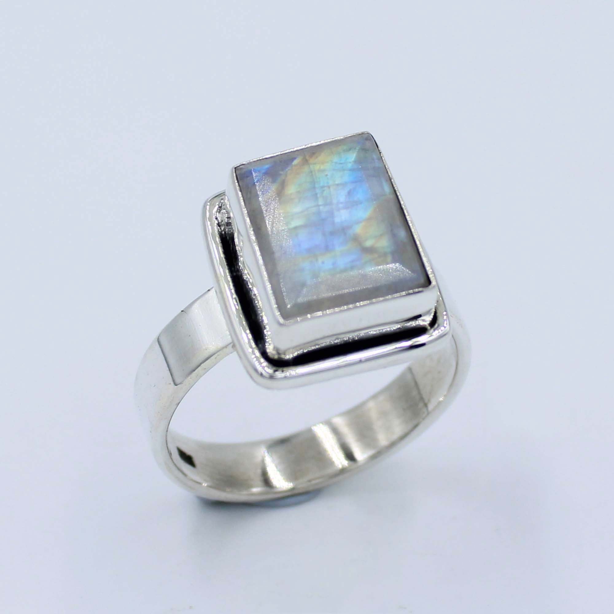 Moonstone Sterling Silver Ring