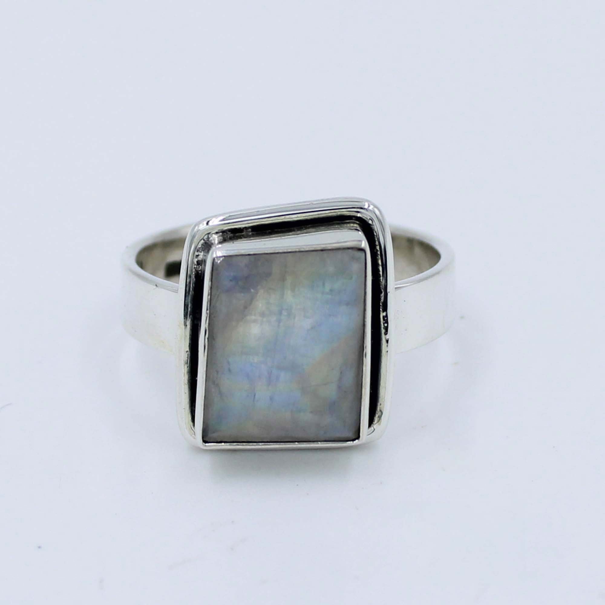 Moonstone Sterling Silver Ring