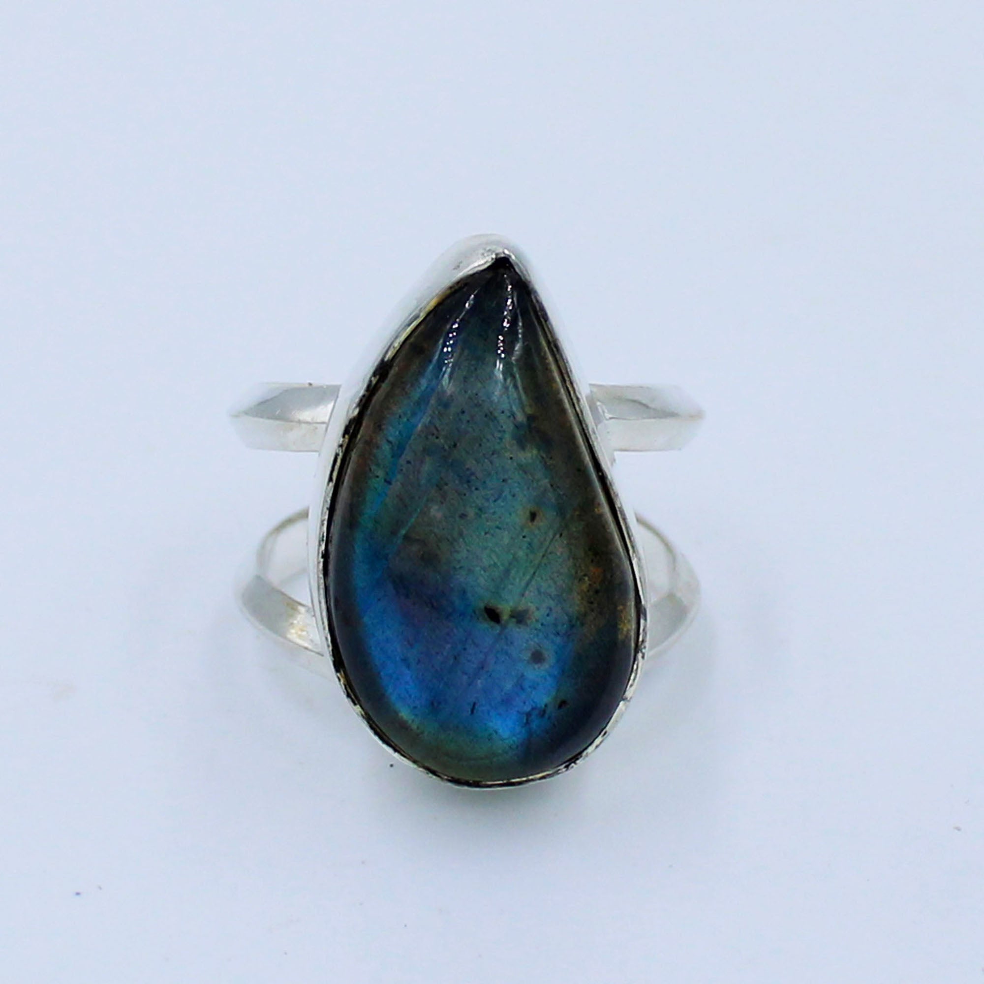 Labradorite 925 Silver Ring