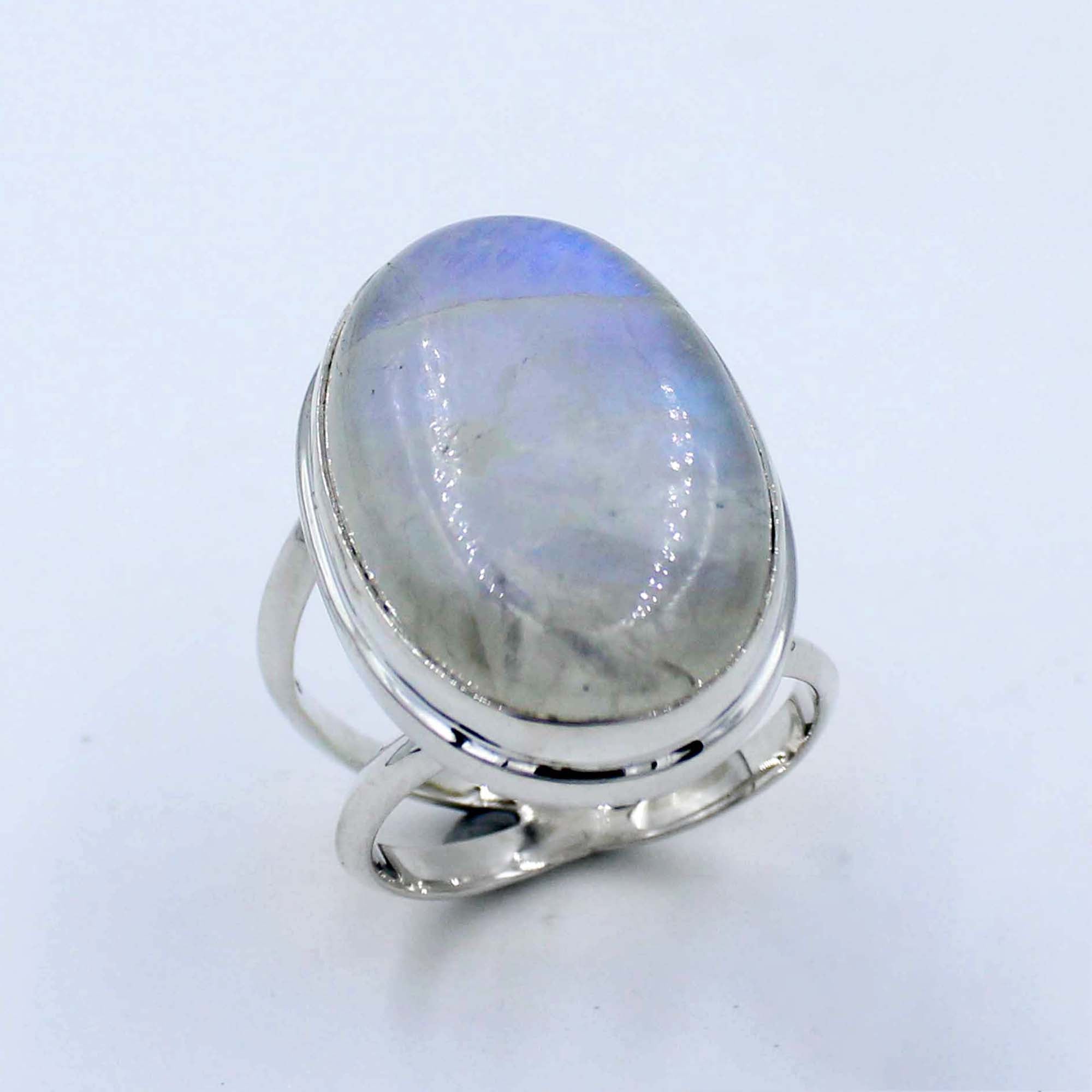 925 Sterling Silver Rainbow Moonstone Jewelry