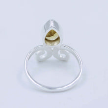 Citrine Quartz 925 Silver Women's Ring